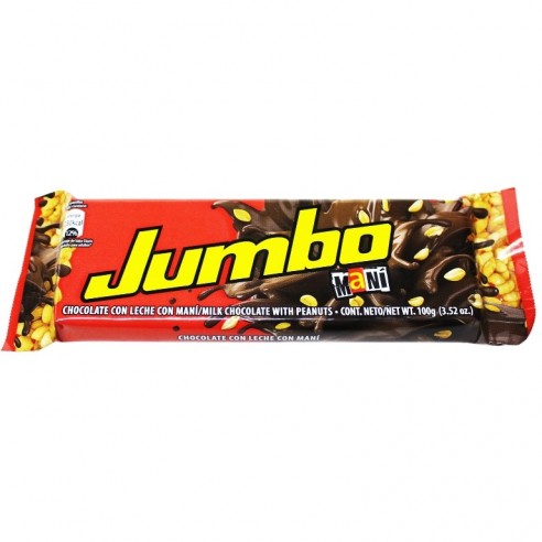 CHOC JUMBO MANI X 100GR DP X 12UND