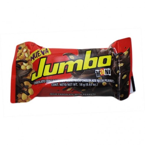 CHOC JUMBO MANI X 18GR DP X 24UND