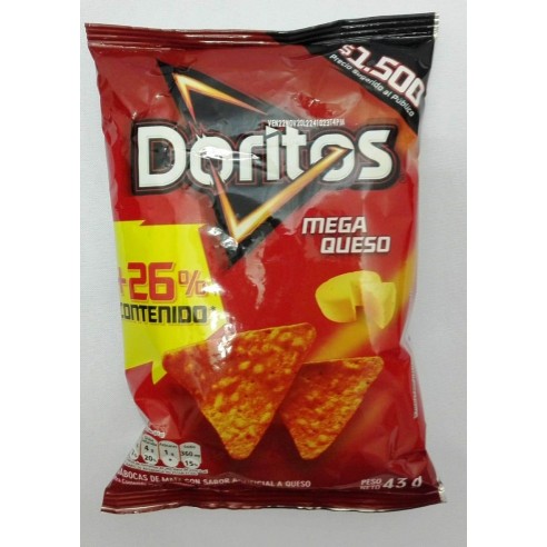 DORITOS MEGAQUESO X 43GR