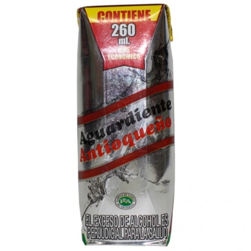 AGUARDIENTE CUARTO ROJO CAJA X 24UND