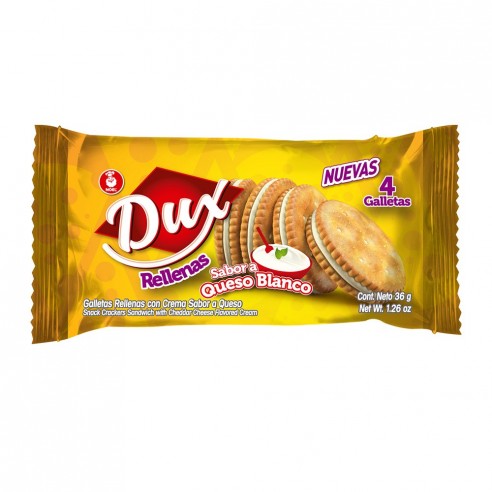 GALLETA DUX QUESO X 36G DP X 18UND