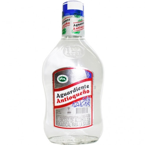 AGUARDIENTE MEDIA T.AZUL CAJA X 30UND