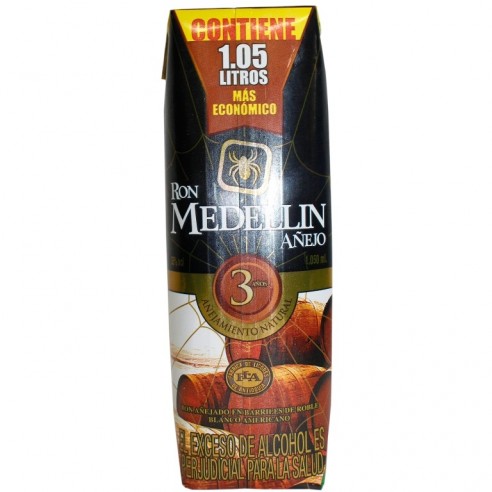 RON MED 3ANOS TETRA 1L CAJA X 12UND