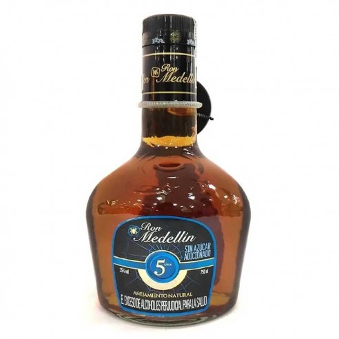 RON MED 5ANOS BOTELLA X 750ML CAJA X 12
