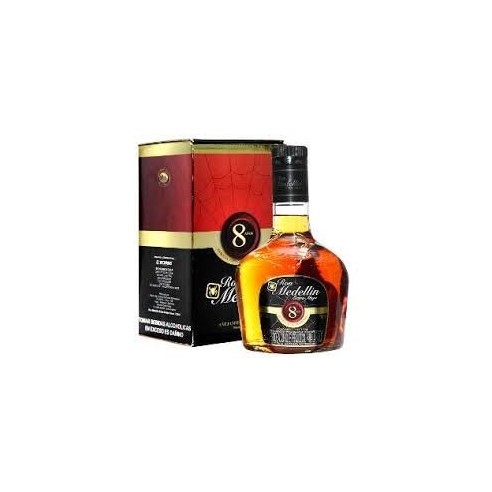 RON MED 8ANOS MEDIA X 375ML CAJA X 20UND