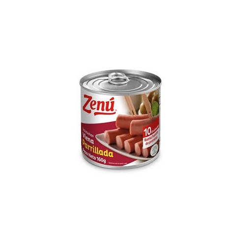 SALCHICHA ZENU PARRILLA X 160GR CAJA...