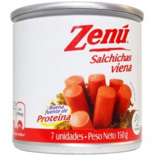 SALCHICHA ZENU VIENA X 150GR