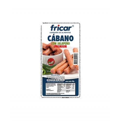 CABANO JALAPENO FRICAR X 3UND 60GR