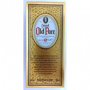 WHISKY OLD PARR 12ANOS X...