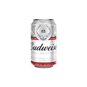 CERVEZA  BUDWEISER LATA X...