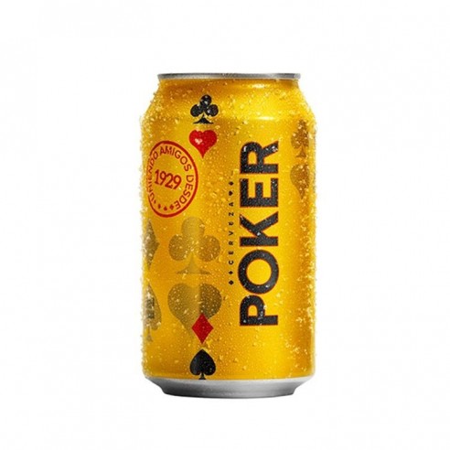 CERVEZA  POKER LATA X 355CM PACA X 24UND