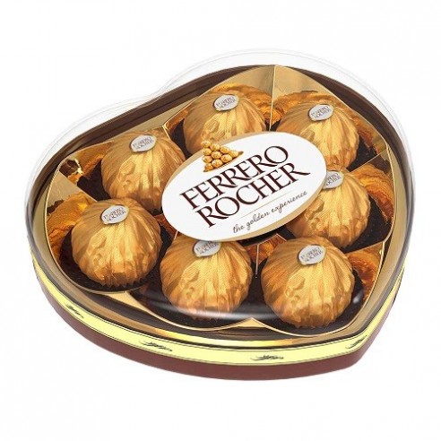 CHOC FERRERO ROCHER CORAZON X 8UND