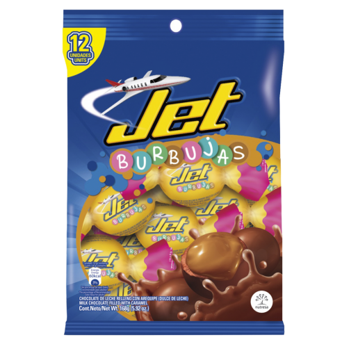 CHOC JET BURBUJAS X 168GR