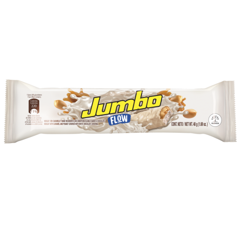 CHOC JUMBO FLOW X 48G BLANCA DP X 12UND
